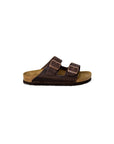 Birkenstock Brown Synthetic Flat Sandals