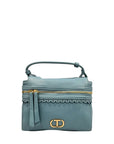Twinset Blue PU Women Handbag