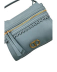 Twinset Blue PU Women Handbag