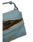 Twinset Blue PU Women Handbag