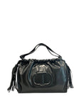 Twinset Black PU Women Shoulder Bag