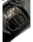Twinset Black PU Women Shoulder Bag