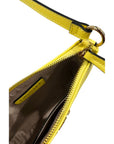 Twinset Yellow PU Women Shoulder Bag