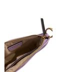 Twinset Purple PU Women Shoulder Bag