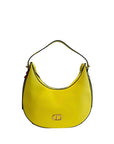 Twinset Yellow PU Women Shoulder Bag