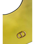 Twinset Yellow PU Women Shoulder Bag