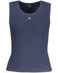 Tommy Hilfiger Blue Cotton Women's Tank Top
