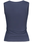 Tommy Hilfiger Blue Cotton Women's Tank Top