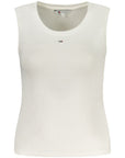Tommy Hilfiger Bianco Cotton Women Tank Top