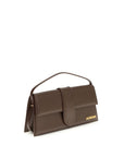 Jacquemus Brown Calf Leather Bos Taurus Shoulder Bag