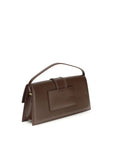 Jacquemus Brown Calf Leather Bos Taurus Shoulder Bag