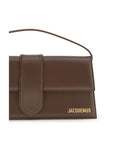 Jacquemus Brown Calf Leather Bos Taurus Shoulder Bag
