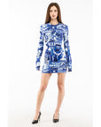 Moschino Multicolor Cotton Casual Dress