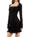 Moschino Black Viscose Casual Dress