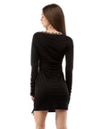 Moschino Black Viscose Casual Dress