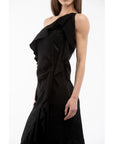 Moschino Black Viscose Cocktail Dress