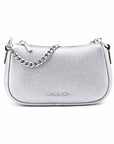 Michael Kors Gray Leather Shoulder Bag