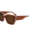 Karl Lagerfeld Brown Nylon Sunglasses