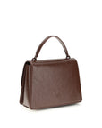 PINKO Brown Lamb Ovis Aries Aries Handbag