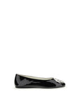 Tory Burch Black Calf Leather Bos Taurus Ballet Flats