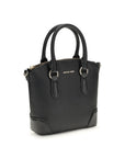 Michael Kors Black Calf Leather Bos Taurus Handbag