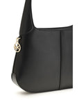 Michael Kors Black Calf Leather Bos Taurus Shoulder Bag