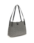 Balmain Black Cotton Shoulder Bag