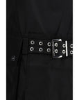 Ganni Black Recycled Polyamide Casual Dress