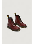 Dr. Martens Bordeaux Leather Lace-Up Boots