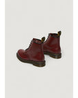 Dr. Martens Bordeaux Leather Lace-Up Boots