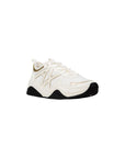 Armani Exchange White Polyester Athletic Sneakers