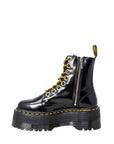 Dr. Martens Black Leather Lace-Up Boots