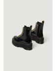 Dr. Martens Black Leather Lace-Up Boots