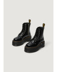 Dr. Martens Black Leather Lace-Up Boots