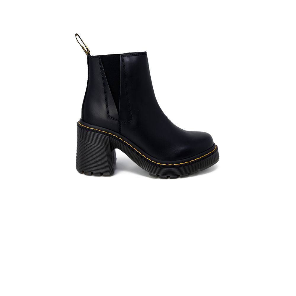Dr. Martens Black Leather High Heel Pumps