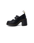 Dr. Martens Black Leather High Heel Pumps