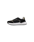 PINKO Black Leather Low Top Sneakers