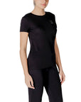 Armani Exchange Black Cotton T-Shirt