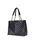 Armani Exchange Black Polyester Handbag