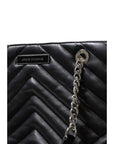 Armani Exchange Black Polyester Handbag