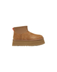 UGG Beige Suede Leather Ankle Boots