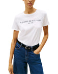 Tommy Hilfiger White Recycled Cotton T-Shirt