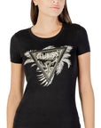Guess Black Cotton T-Shirt