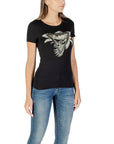Guess Black Cotton T-Shirt