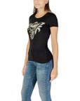 Guess Black Cotton T-Shirt