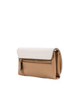 Guess Beige Polyethylene Clutch Bag