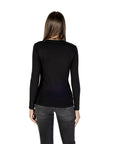 Armani Exchange Black Cotton Long Sleeve T-Shirt