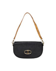 Alviero Martini Prima Classe Black Pvc Handbag