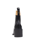 Alviero Martini Prima Classe Black Polyethylene Ankle Boots