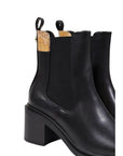 Alviero Martini Prima Classe Black Polyethylene Ankle Boots